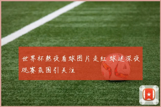 世界杯熬夜看球图片走红 球迷深夜观赛氛围引关注
